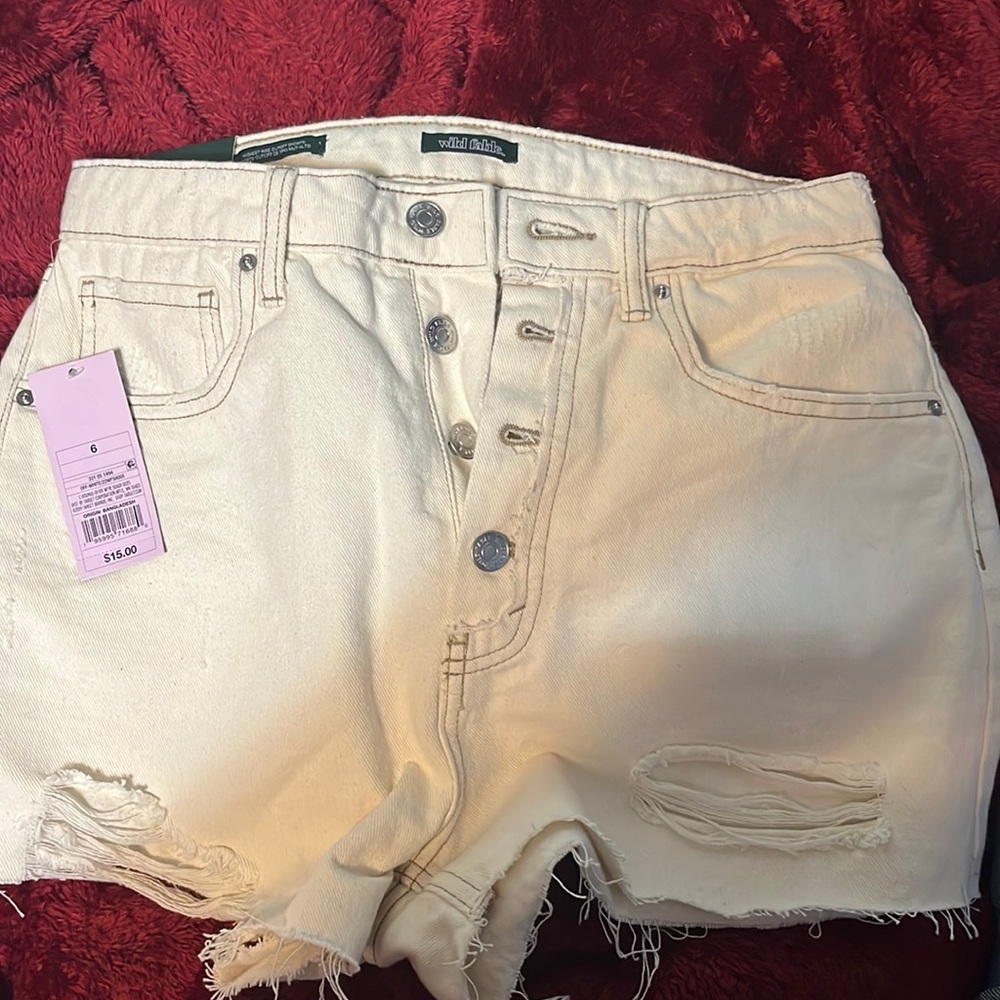 Target highest rise cutoff shorts
